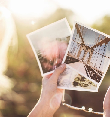 Vierkante foto afdruk