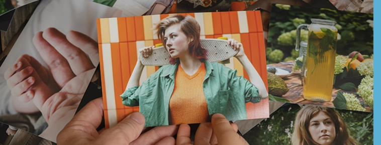 Klassieke foto afdruk