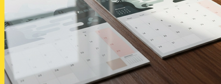 Wandkalenders met Centrale Spiraalbinding